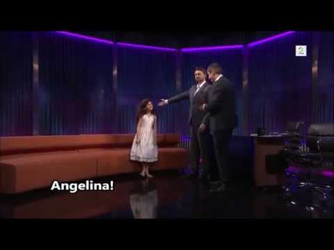 Angelina Jordan - Fly Me to the Moon - interview with subtitles