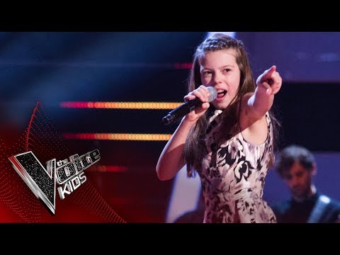 Courtney performs &#039;I Got You (I Feel Good)&#039;: Semi Final | The Voice Kids UK 2017