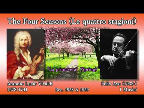 Vivaldi: The Four Seasons, I Musici (1958) ヴィヴァルディ 四季 イ・ムジチ合奏団