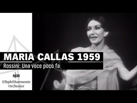 Maria Callas singt Rossini: Una voce poco fa | NDR Elbphilharmonie Orchester