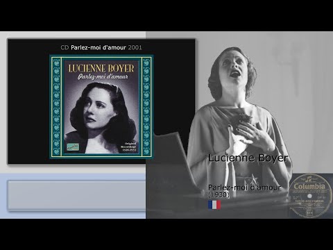 Lucienne Boyer - Parlez-moi d&#039;amour (1930) subtitled