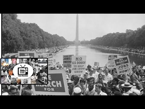 March on Washington for Jobs and Freedom, August 28 1963. Real Footage!!!