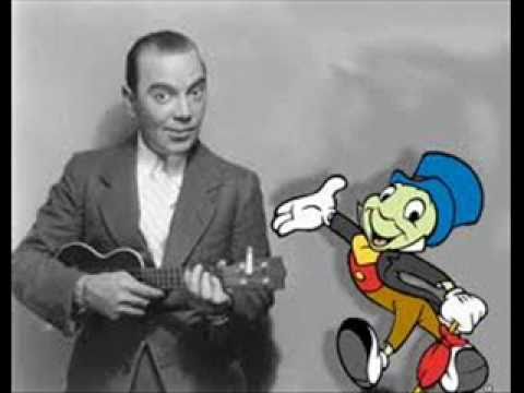 Jiminy Cricket (Cliff Edwards) Sings When You Wish Upon A Star