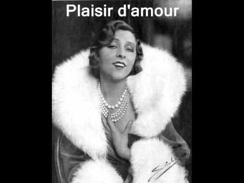 Plaisir d&#039;amour : Yvonne Printemps.